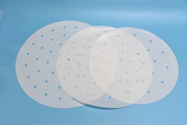 40gsm Non-stick Disposable Round Double Silicone Coated Steamer Paper 40gsm Non-stick Disposable Round Double Silicone Coated Steamer Paper